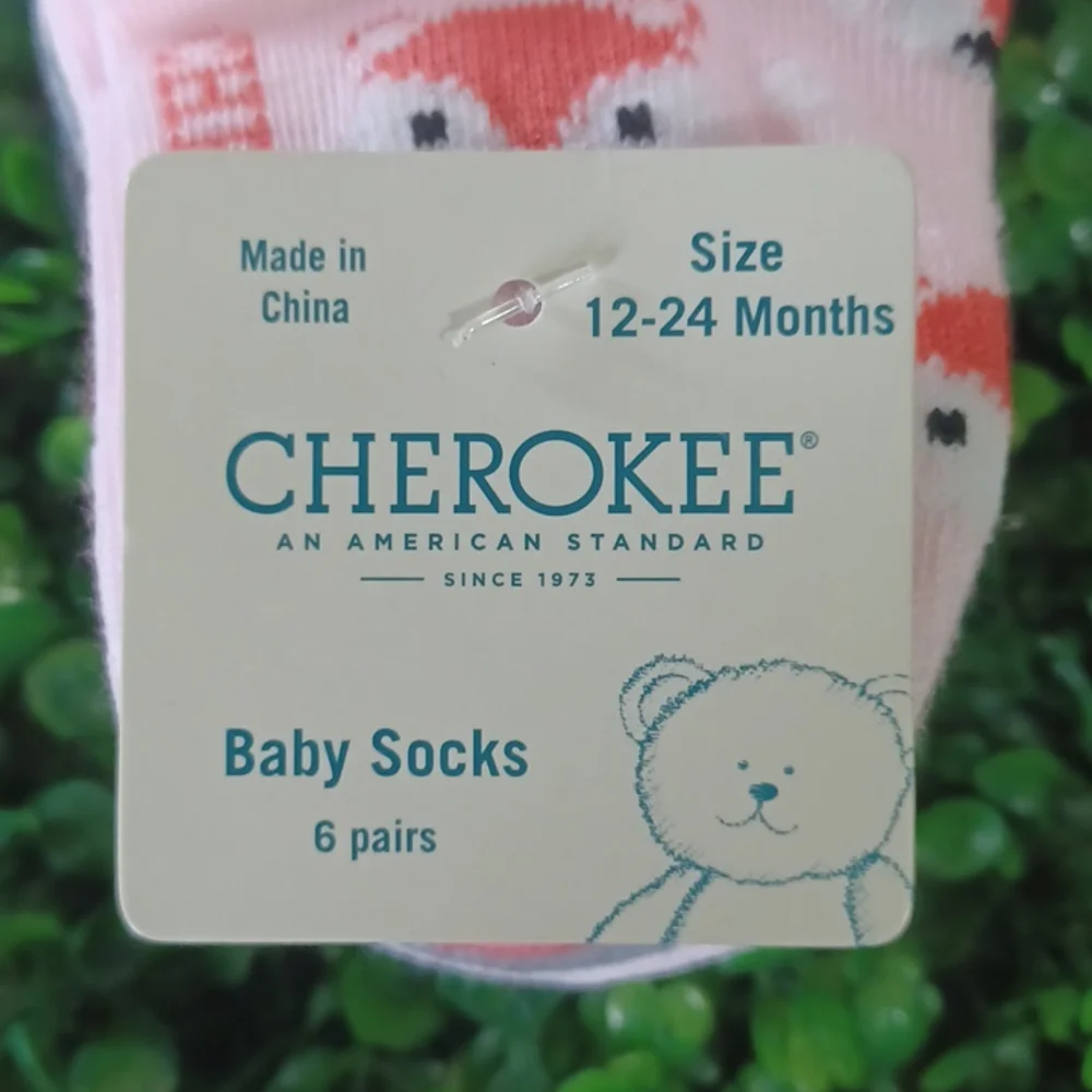 Cherokee baby socks
